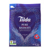Tilda Pure Basmati Rice, Premium Aromatic And Authentic Rice, Large Resealable Bag, 10-Pound Bag,White