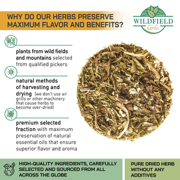 100 Bags Dandelion Leaf And Root Tea Dandelion Tea Herbal (Taraxacum) - 100 Count 1.5G Tea Bags Dried Dandelion Root Tea Herbhoj