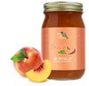 Green Jay Gourmet Peach Jam - All-Natural Fruit Jam with Peaches & Lemon Juice - Vegan, Gluten-free Jam - Contains No Preservati