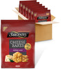 Sargento Cheese Bakes Pepper Jack Crackers, Cheese Crackers, Lunch Snacks, Bulk Snacks, 6-4.5 oz Bags