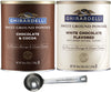 Ghirardelli - Sweet Ground Chocolate & Cocoa Gourmet Powder 3 lbs & Sweet Ground White Chocolate Gourmet Flavored Powder 3.12 lb