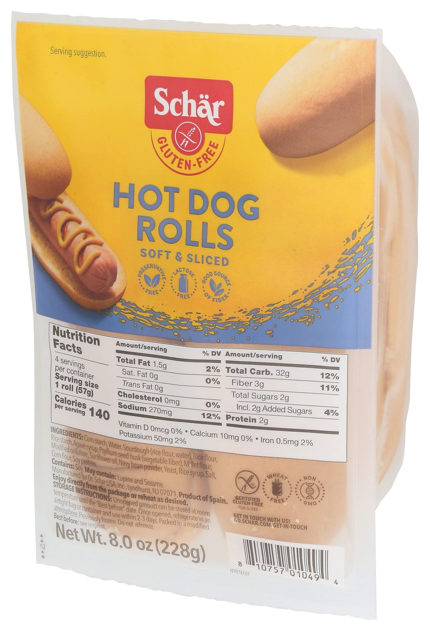 Schar Roll Hot Dog