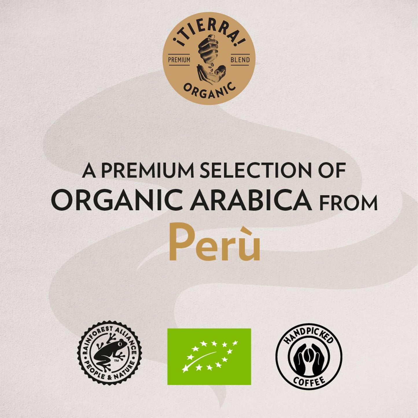 Lavazza ¡Tierra! Organic Amazonia Ground Coffee Medium Roast, Floral Notes, 10.5 Oz (Pack Of 6) - Packaging May Vary