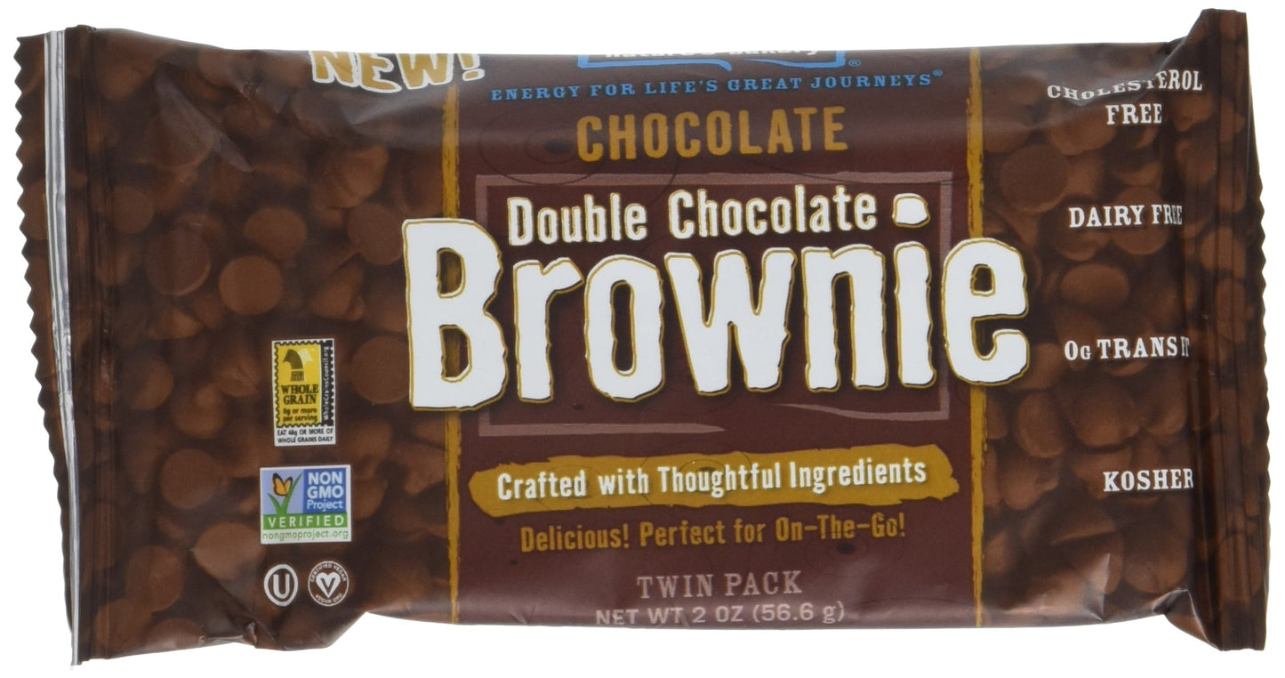 Natures Bakery Double Chocolate Brownie Twin Packs - 6 CT
