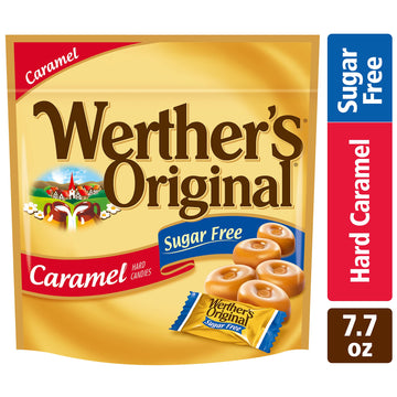 Werther'S Original Hard Sugar Free Caramel Candy, 7.7 Oz Bag