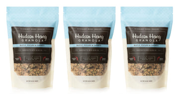 Hudson Henry Granola, Maple, Pecan & Coconut - 12 Oz. Package, Pack Of 3 | Non-Gmo Project Verified