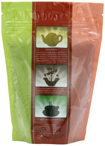 English Tea Store Loose Leaf, Pomegranate Rosehip Flavored Black Tea - 4Oz, 4 Ounce