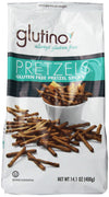 Glutino Gluten Free Pretzel Sticks, 14.1-Ounce Bags (Pack Of 12)