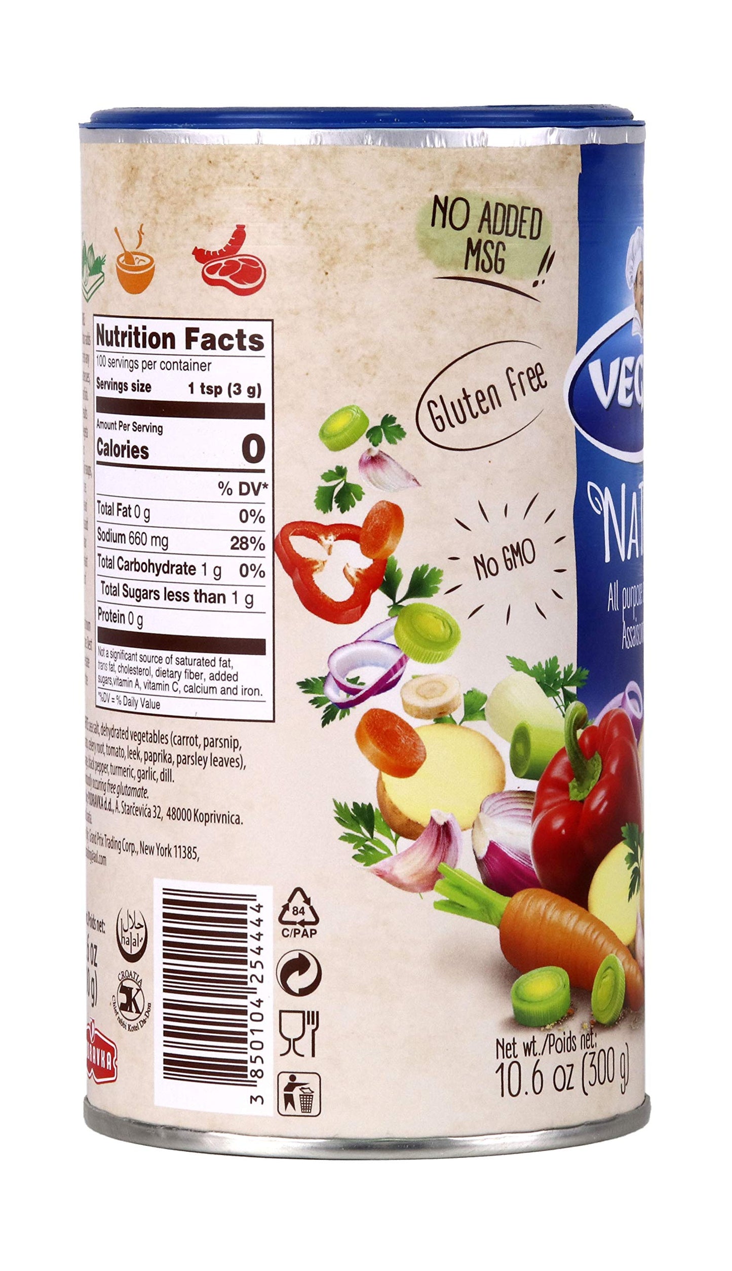 Vegeta Natur All Purpose Seasoning 10.6 Oz (300 G)