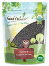 Food To Live Organic Black Sesame Seeds, 8 Ounces Non-Gmo, Raw Unhulled Kala Til Seeds, Unroasted, Kosher, Vegan, Bulk. Good Source Of Calcium, Iron And Dietary Fiber. For Sesame And Tahini Paste.