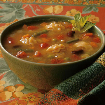 Amys Vegan Minestrone Soup, Light in Sodium, 14.1 Oz (Pack of 12)