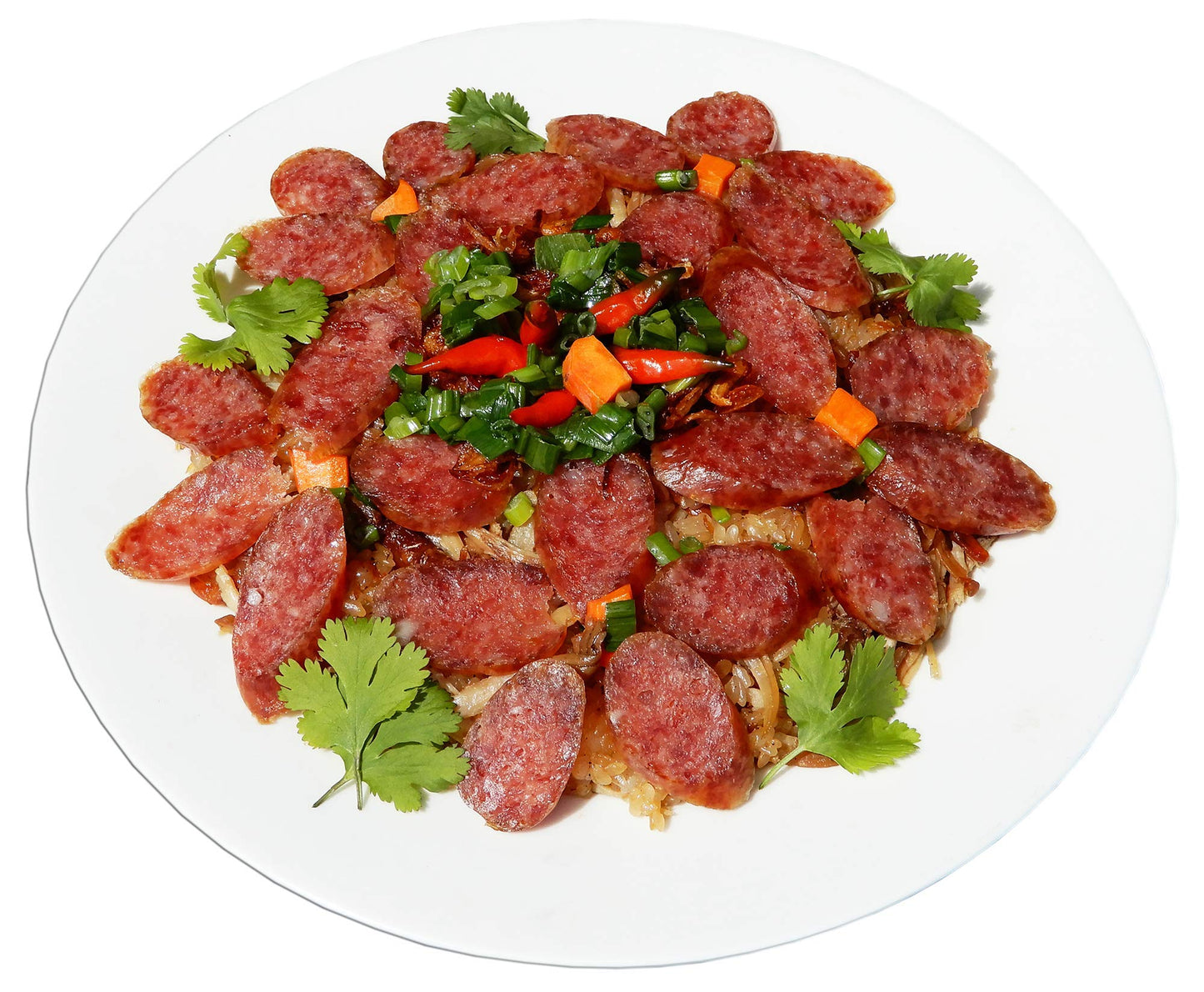 Pork Chinese Style Sausage (Lap Xuong Mai Quoi Pork) (No Msg) - Made In Usa