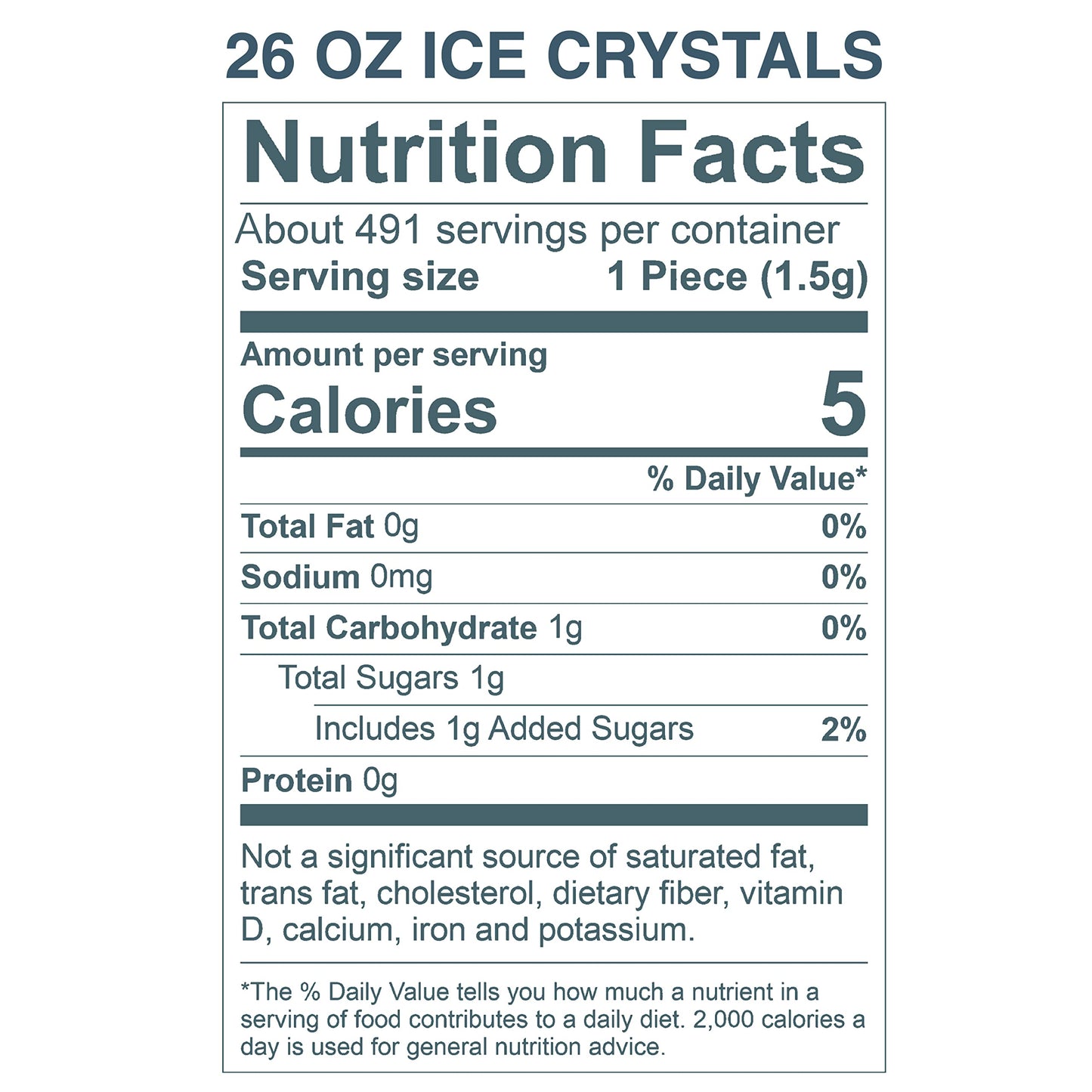 Hospitality Mints Peppermint Ice Crystals, Individually Wrapped With Thank You Message, 26 Ounce