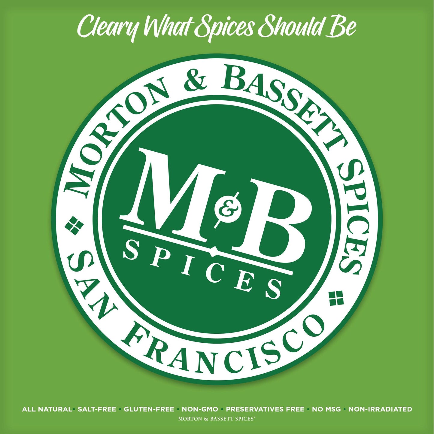 Morton & Bassett Ground Cardamom Spice, 1.9Oz – Salt-Free, Non-Gmo, Baking, Indian & Middle Eastern Seasoning