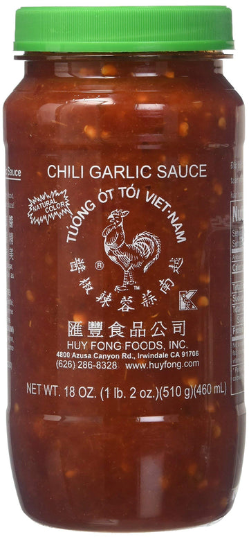 Huy Fong Sauce Chili Garlic,18 Oz