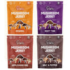 Pan's Mushroom Jerky, Organic, Vegan Snacks, Mushrooms Shitake, Meatless Jerky, Gluten Free, High in Fiber, Variety pack of Orig