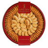 Zalatimo Sweets Shortbread Cookies, All-Natural, Round Gift Tin, 1.65 lbs, 100% No Preservatives, Slightly Sweet, 29.21 x