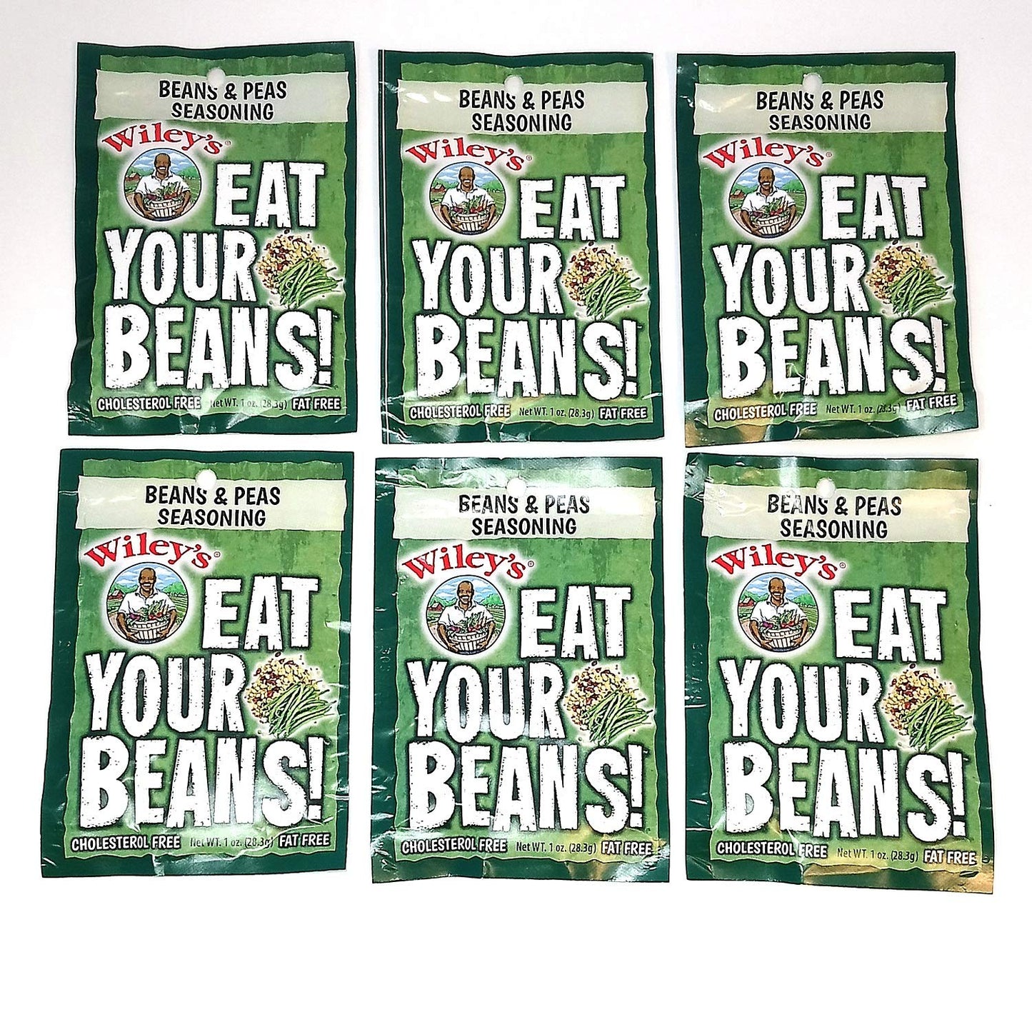 Wileys Beans And Peas Seasonings -6 (Six) Packets