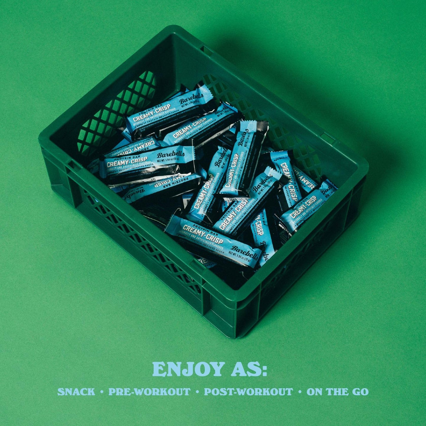 Barebells Protein Snacks Bars Creamy Crisp - 12 Count, 1.9Oz Bars 20G Of High Protein - Chocolate Protein Bar With 1G Of Total S