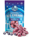 Arctic Farms Freeze Dried Ice Cream Bits Bagged and Boxed - Does Not Melt (Blueberry, 2.5oz)