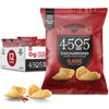 4504 Chicharrones Fried Pork Rinds - Flavored Pork Skins - Low Carb, Gluten-Free, Protein Snack (Classic Chili & Salt)
