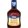 Kraft BBQ Sauce, Sweet Honey, Slow-Simmered, 12 Pack, 18 oz Bottles