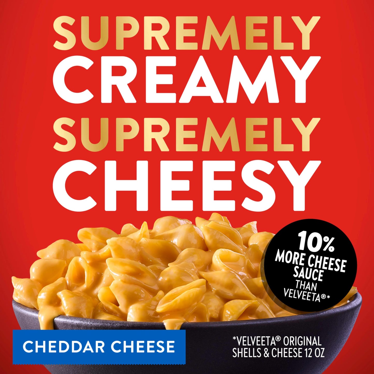 Stouffer'S Supreme Shells And Cheese, Cheddar Cheese, Boxed Mac & Cheese, Dinner Kit 12 Oz