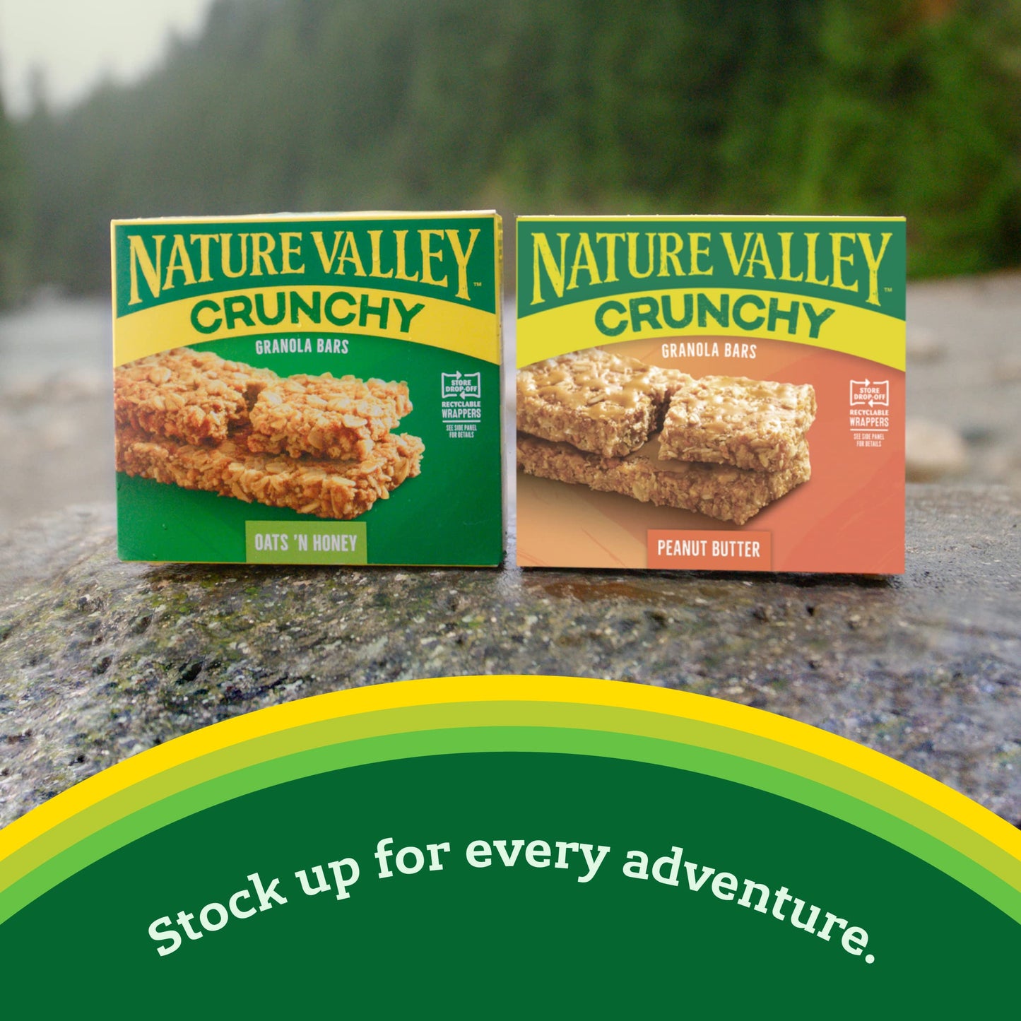 Nature Valley Crunchy Granola Bars, Oats 'N Honey, 12 Bars, 8.94 Oz (6 Pouches) (Pack Of 12)