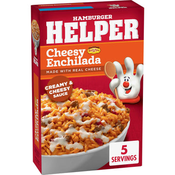 Hamburger Helper Cheesy Enchilada, 7.5 Ounces, 12 Per Case