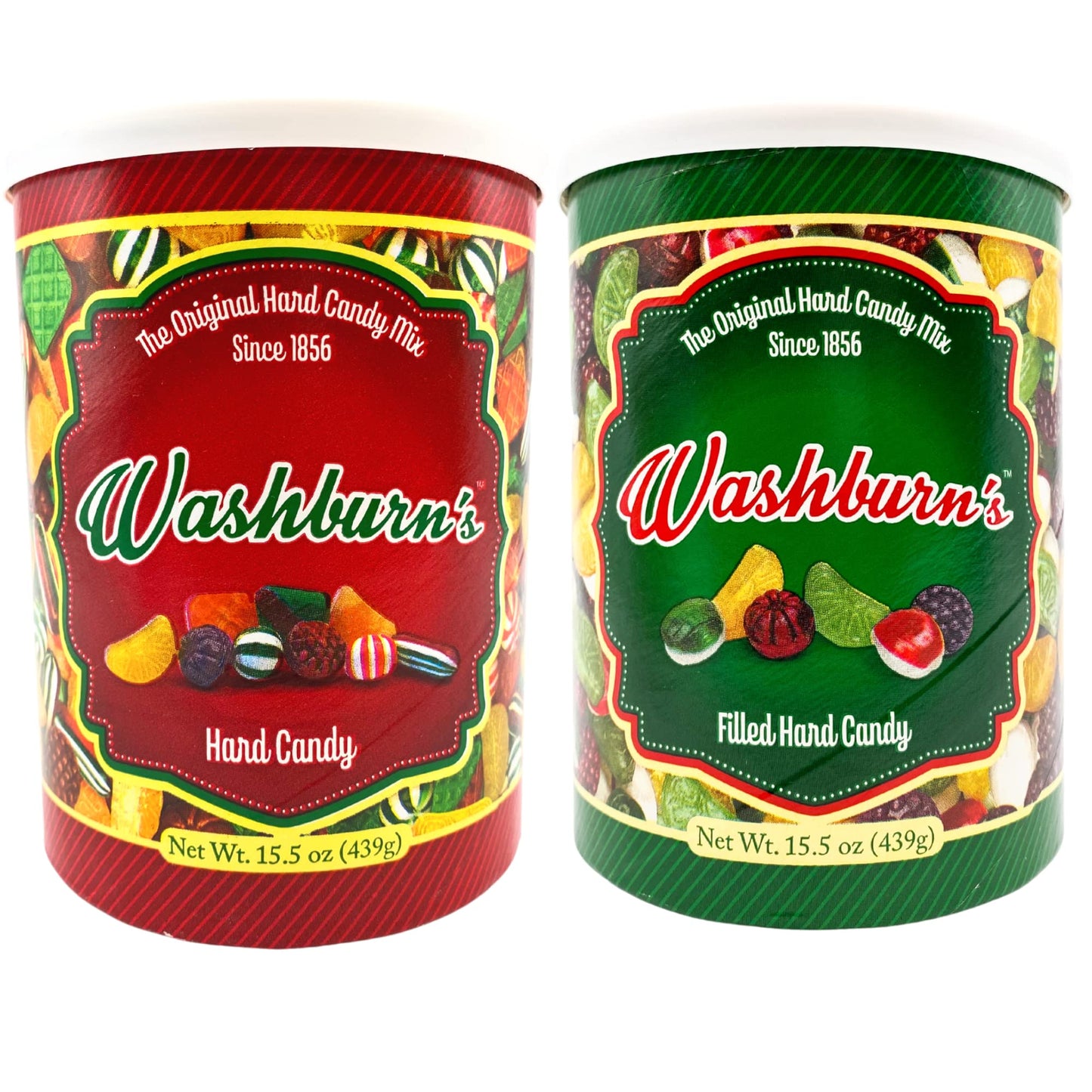 Needzo Old Fashioned Christmas Candy Assortment, Original And Filled Hard Candies, Bulk Tubs Of Assorted Flavors For Bowl Filler