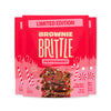 Brownie Brittle – Chocolate Chip Peppermint Thin And Crispy Sweet Snacks (Pack Of 3, 4 Oz), Rich Gourmet Brownie Bites Dessert