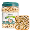 Hansia Raw Whole Cashew Kernels, Unsalted & Unroasted Cashews, Premium Quality For Snacking & Baking & Milk, Source of Natural F