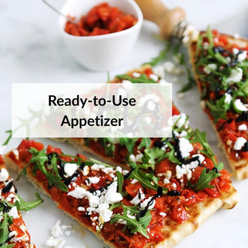 Delallo Roasted Red Pepper Bruschetta, Gourmet Spread With Sweet Red Bell Peppers In Olive Oil, Non-Gmo, Gluten Free, Kosher, Au