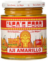 Inca s Food Aji Amarillo Paste - Hot Yellow Pepper Paste, 7.5 Oz Jar - Product of Peru