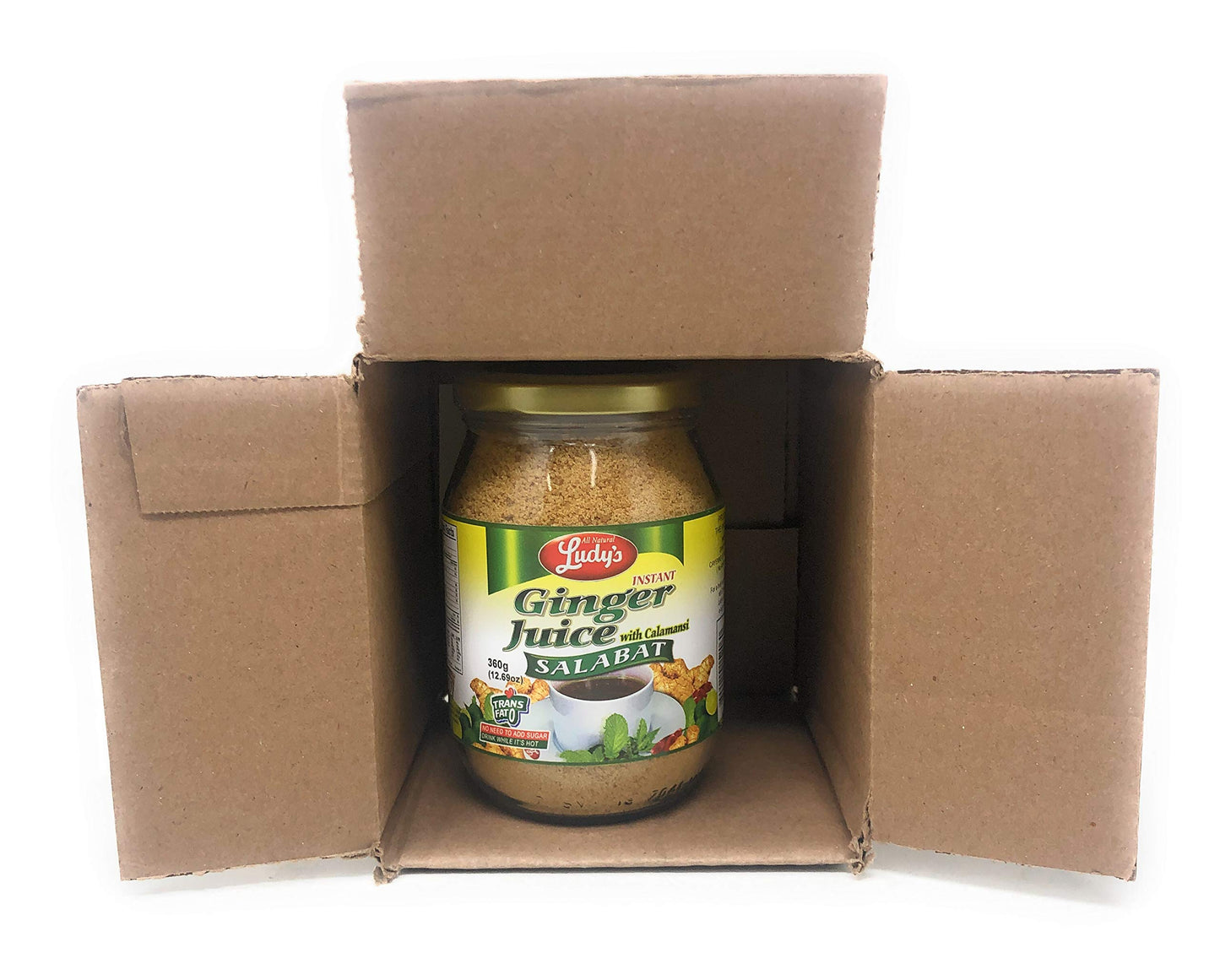 Ludy'S Instant Ginger Juice Or Salabat With Calamansi,12.69Oz