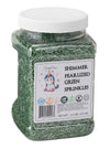 Sweet Evas SHIMMER PEARLIZED GREEN SPRINKLES-Jimmies,Cupcakes,Cookies,Cakes,Decorating,Baking,Topper,Nut Free, Gluten Free, Soy