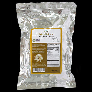 Orsky Dried Shiitake Mushrooms Sliced, Dried Mushrooms For Cooking, Quick Rehydration, Smooth Taste, Fresh And Tender, Vacuum Se