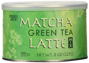 Trader Joe'S Matcha Green Tea Latte Mix, 8 Ounces