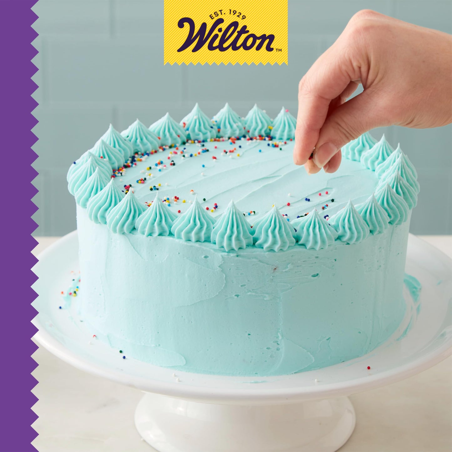 Wilton Rainbow Nonpareils Food Decorative, 7.5-Ounce