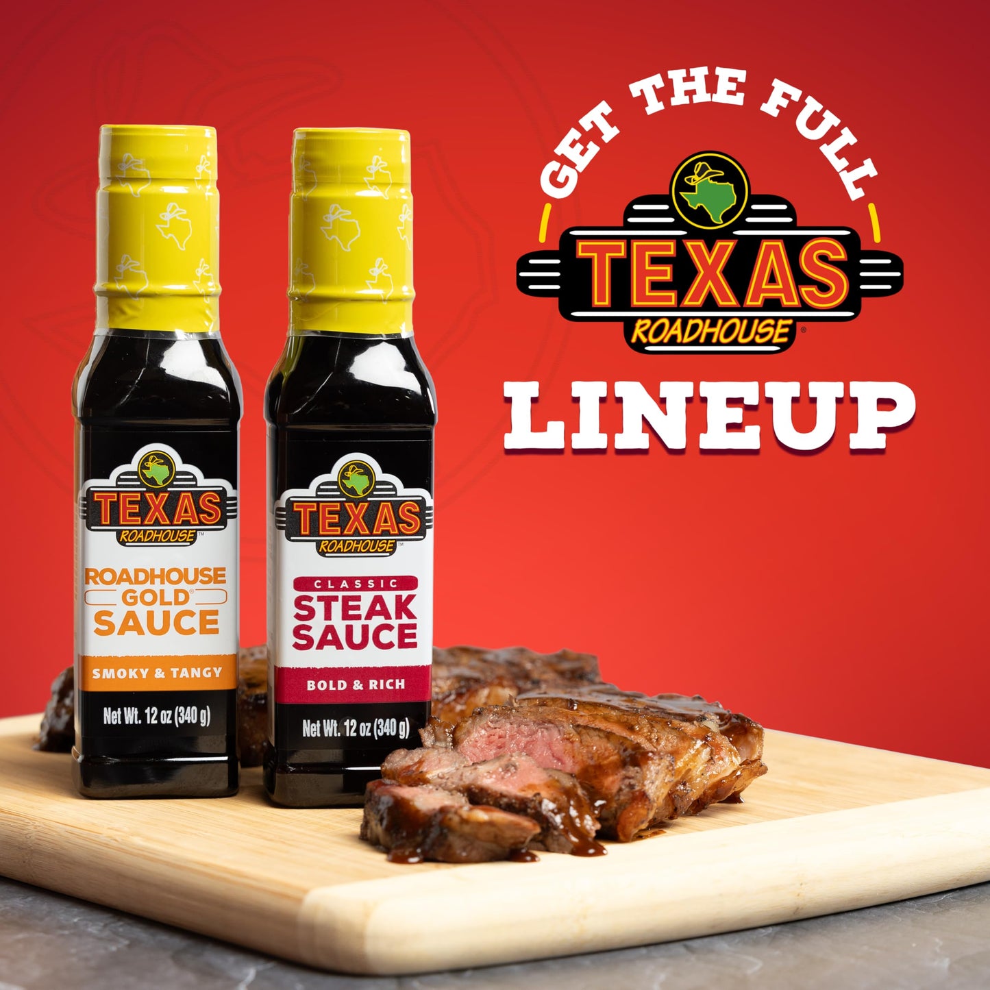 Texas Roadhouse Classic Steak Sauce, Perfect for Marinade or Dipping, 12 oz