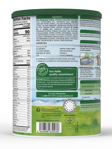 Holle Goat Milk Toddler Drink, 28.2 Oz