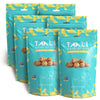 Taali Cinnamon Vanilla Water Lily Pops (6 Resealable Bags) - Sweet Roasted Fox Nuts Makhana Snack | Crunchy Indian Healthy Snack