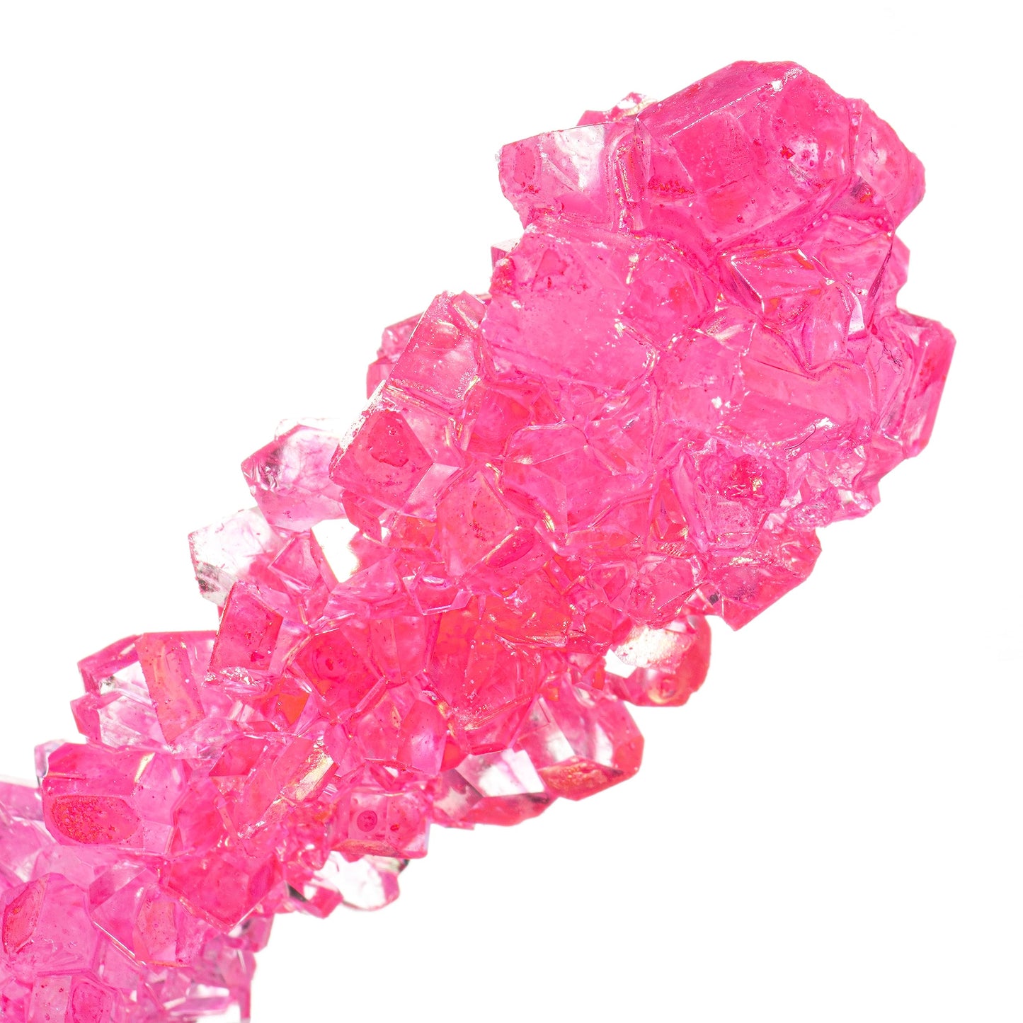 Candy Envy Rainbow Rock Candy Sugar Sticks - 18 Individually Wrapped - Assorted Colors
