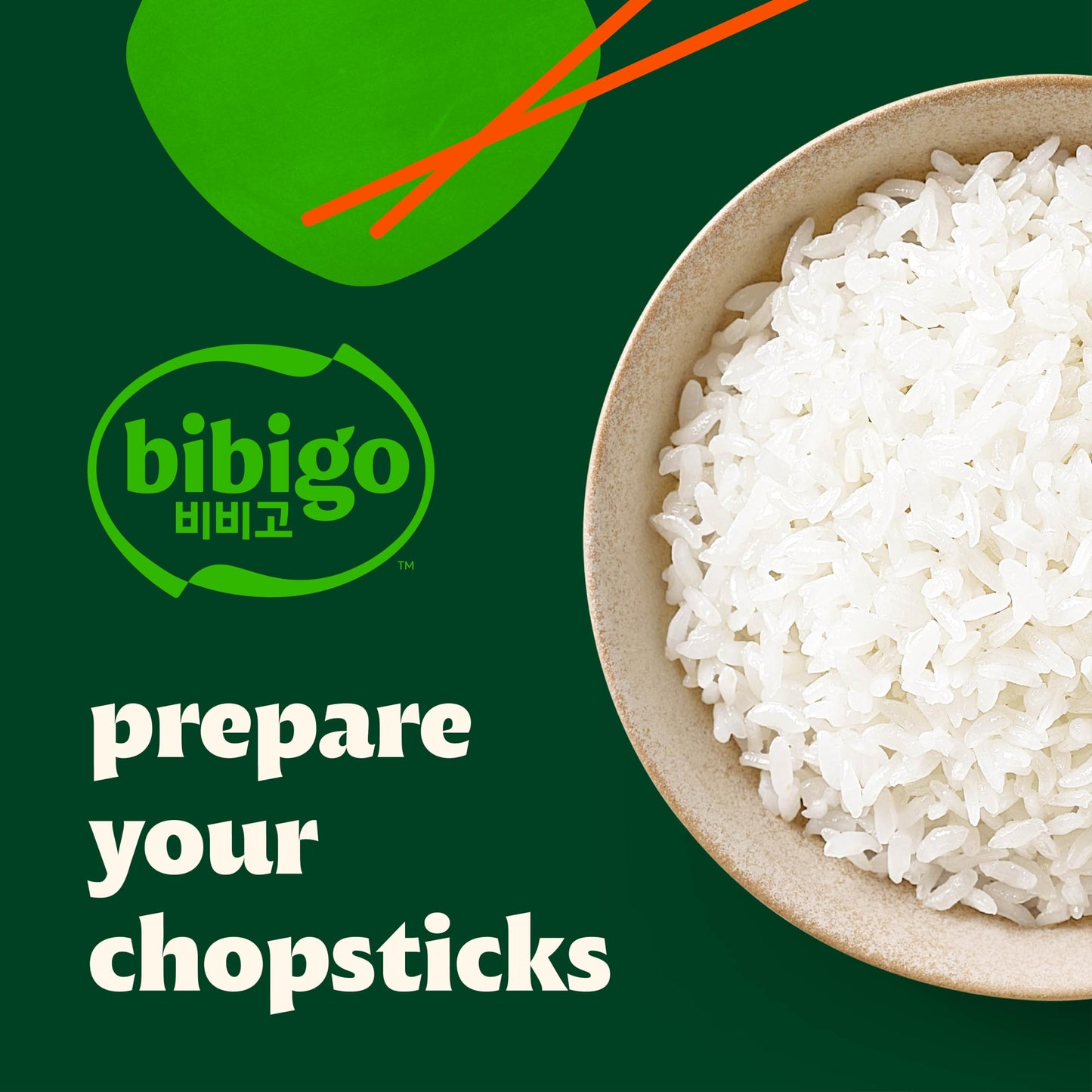 Bibigo Cooked Sticky White Rice - 6 Packs Of 3