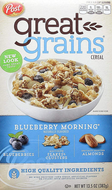 Post Blueberry Morning Cereal, 13.5 Oz