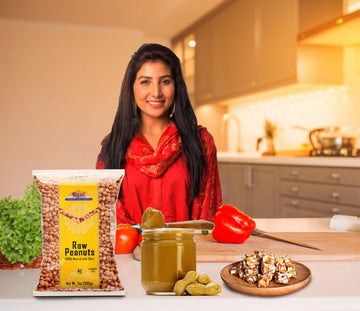 Rani Peanuts, Raw Whole With Skin (Uncooked, Unsalted) 7Oz (200G) ~ All Natural | Vegan | Gluten Friendly | Kosher | Fresh Product Of Usa ~ Spanish Grade Groundnut/Red-Skin