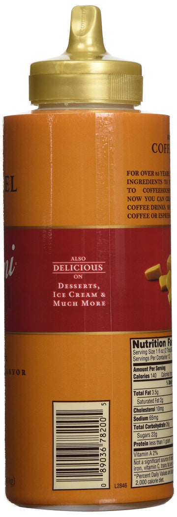 Torani Caramel Sauce, 16.5 oz Squeeze Bottle (2-Pack)