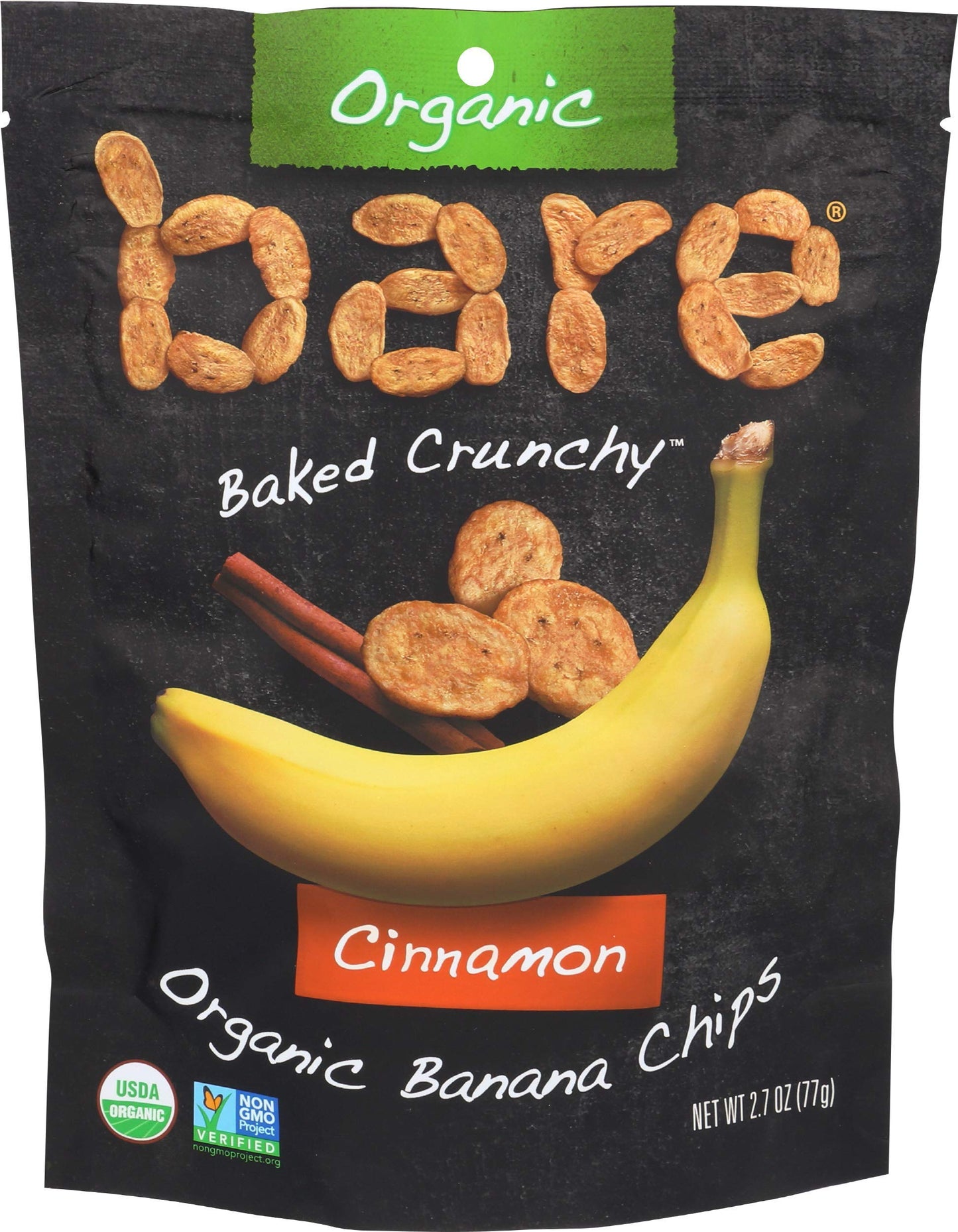 Bare Fruit Bake-Dried Granny Smith Apple Chips 11 Ounce Bag