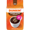 Dunkin' Original Blend Medium Roast Whole Bean Coffee, 20 Ounces