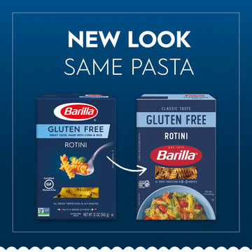 Barilla Gluten Free Rotini, 12 oz (Pack of 8)